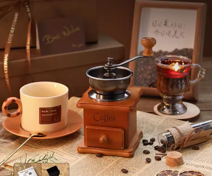 Cocumix Handmade Coffee Enjoyment: Manual Coffee Grinder
